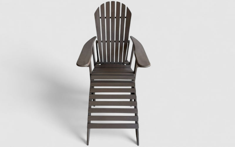 LUNA Adirondack Chair with Leg Rest