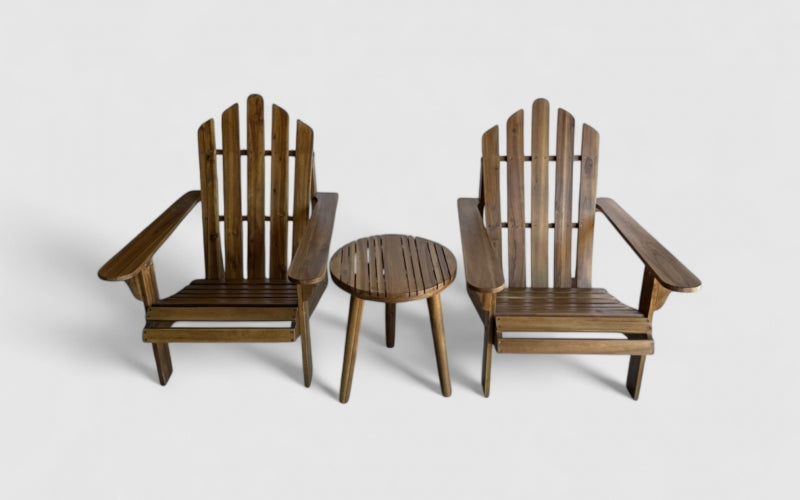 MISA 3-Piece Adirondack Sunlounge Set