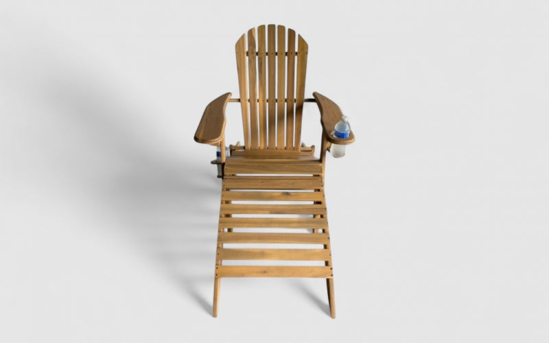 SUSU Adirondack Chair with Leg Rest