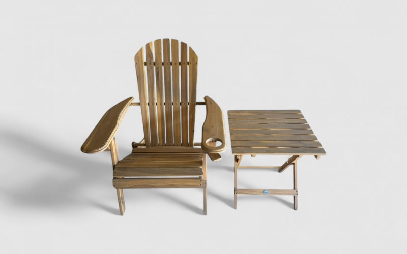 SUSU Adirondack Chair with Coffee Table