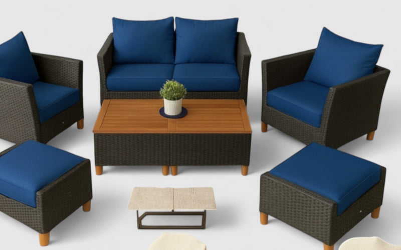 NATHAN Outdoor Sofa Set 5B
