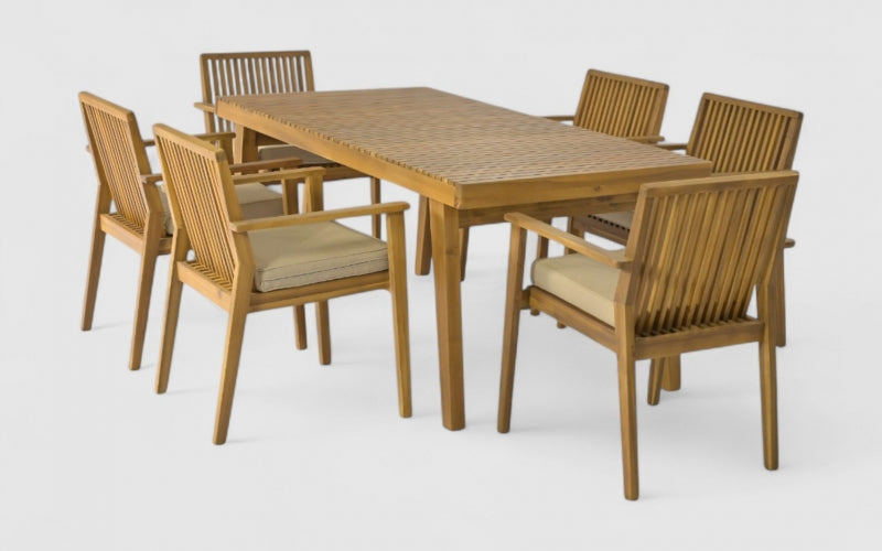 LILIAN 6-Seater Outdoor Dining Set