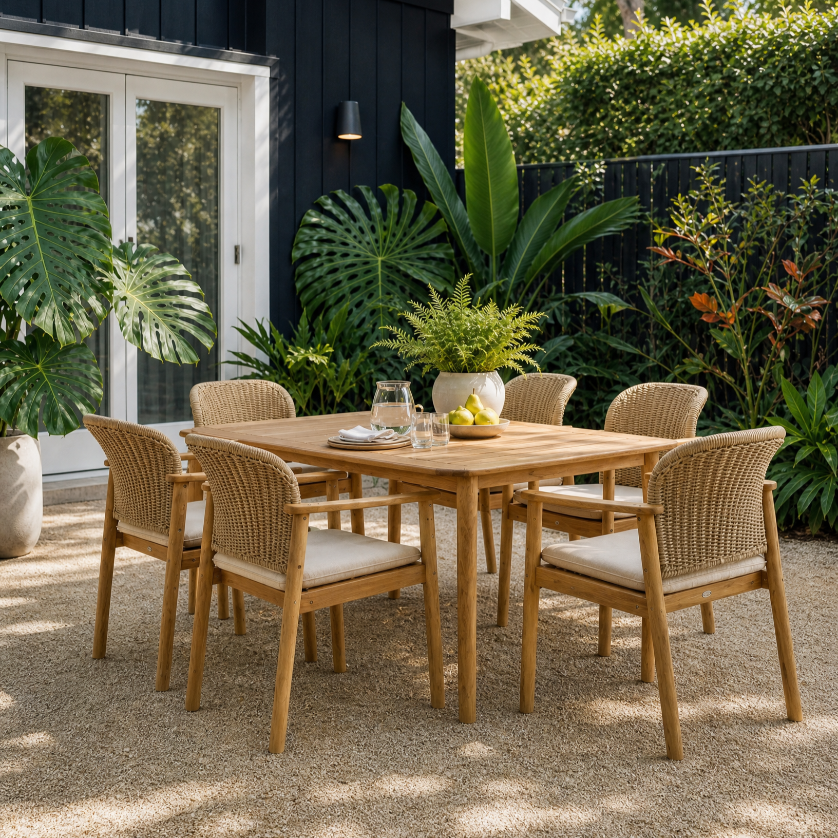 HARRY 6-Seater Outdoor Dining Set