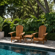 SUSU 3-Piece Adirondack Sunlounge Set