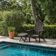 LUNA Adirondack Chair with Coffee Table