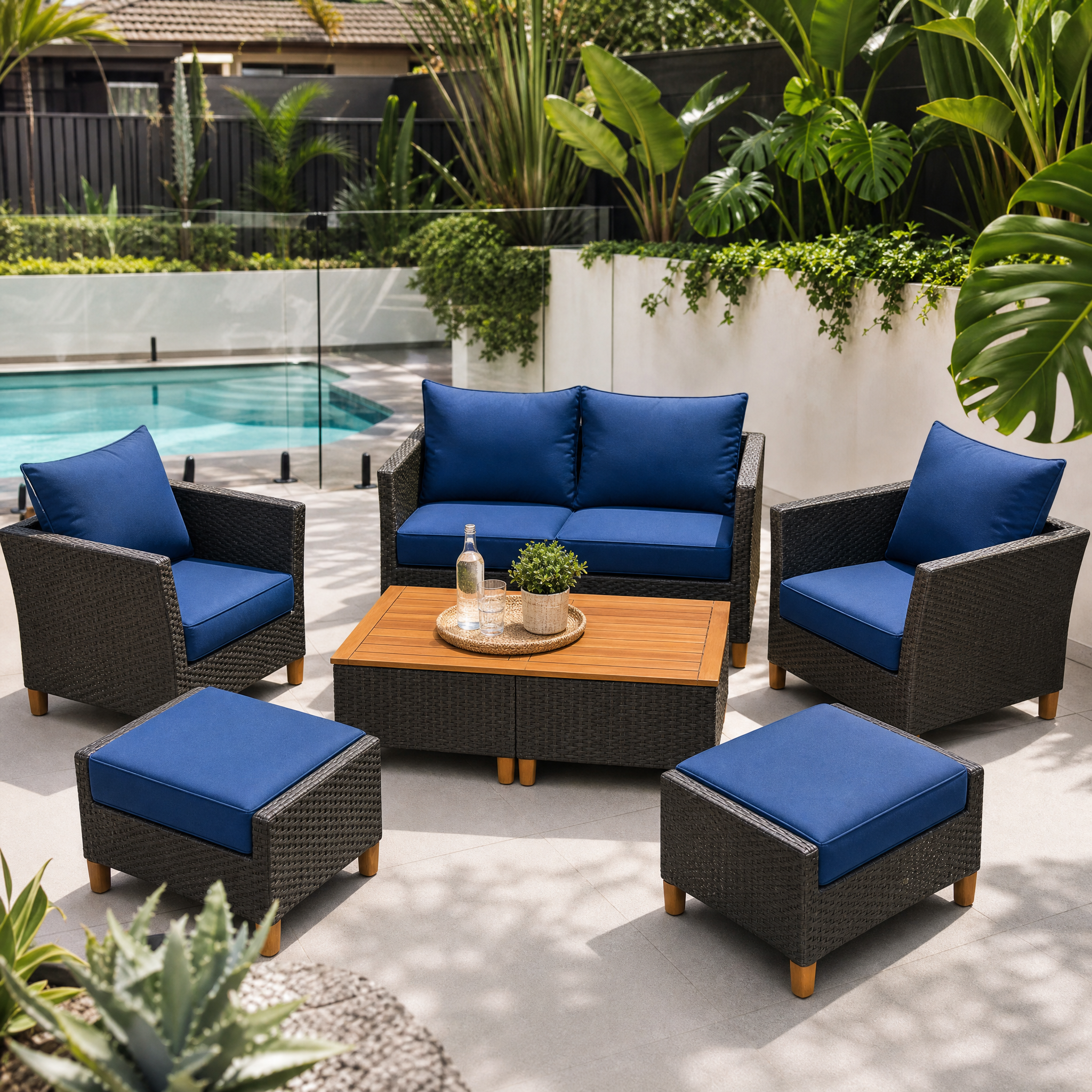 NATHAN Outdoor Sofa Set 5B
