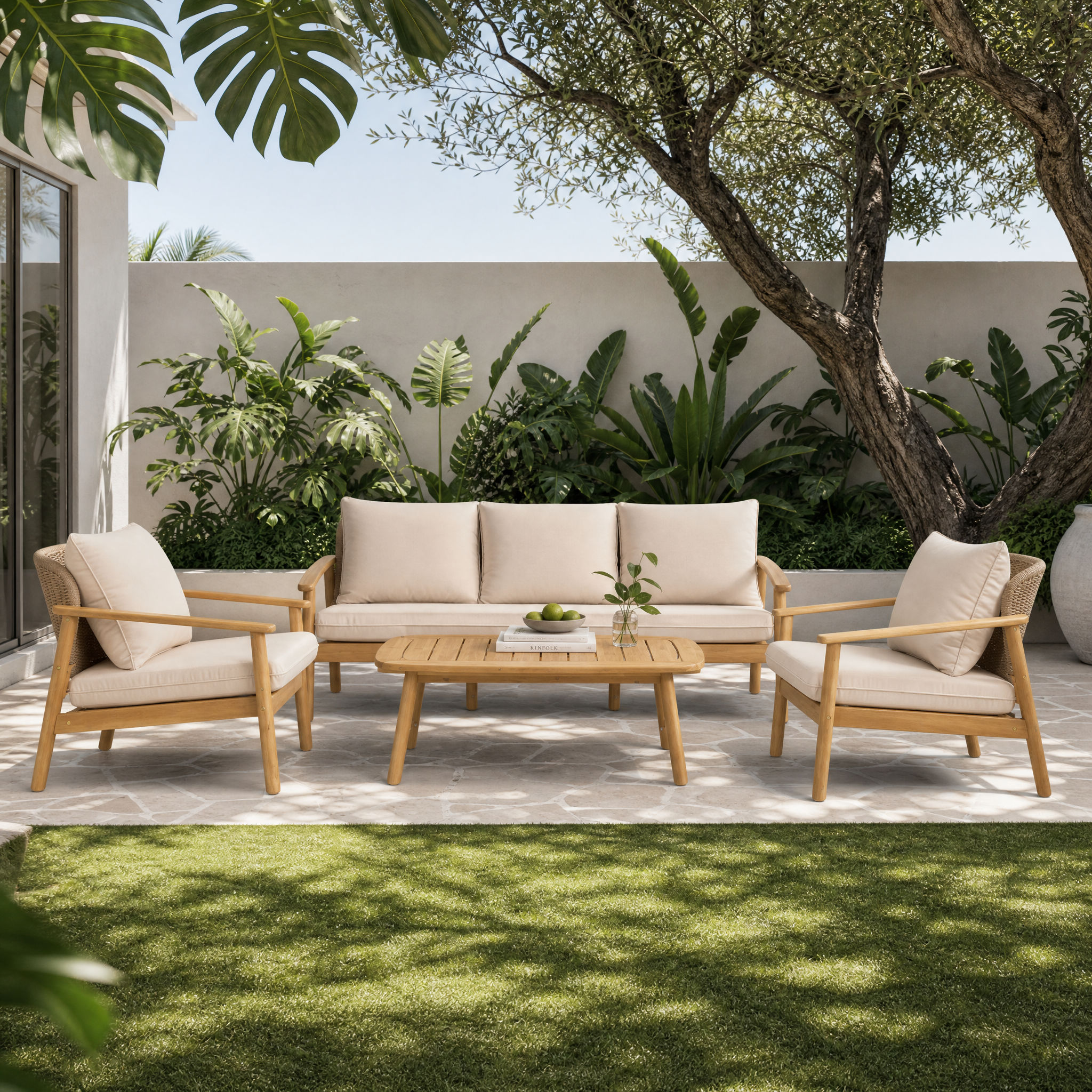 HARRY 5-Seater Outdoor Lounge Set 2