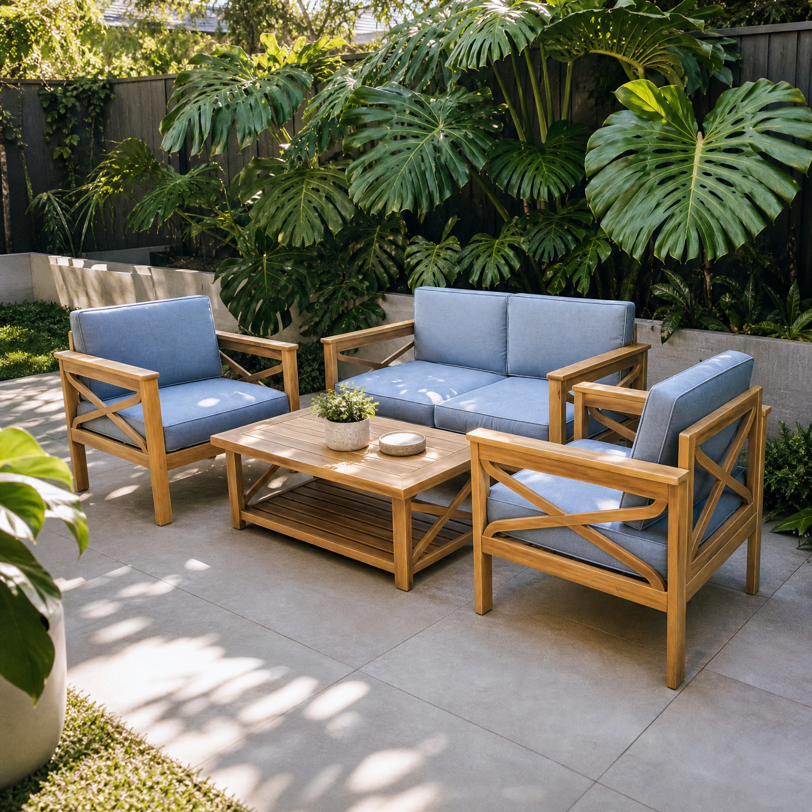 CHERRY 4-Seater Outdoor Sofa Set