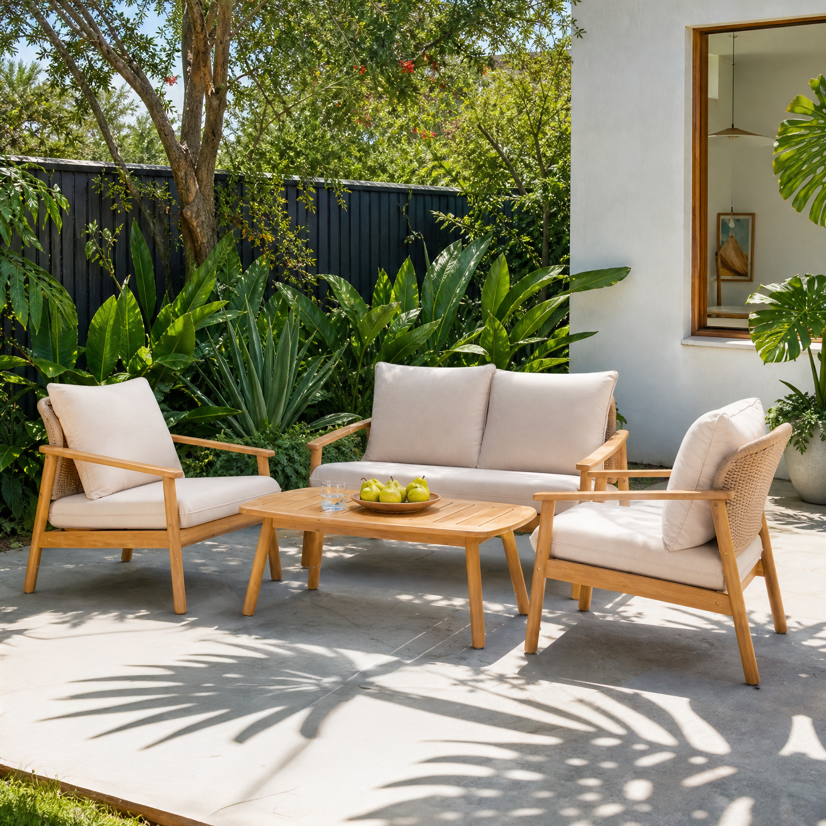 HARRY 4-Seater Outdoor Lounge Set