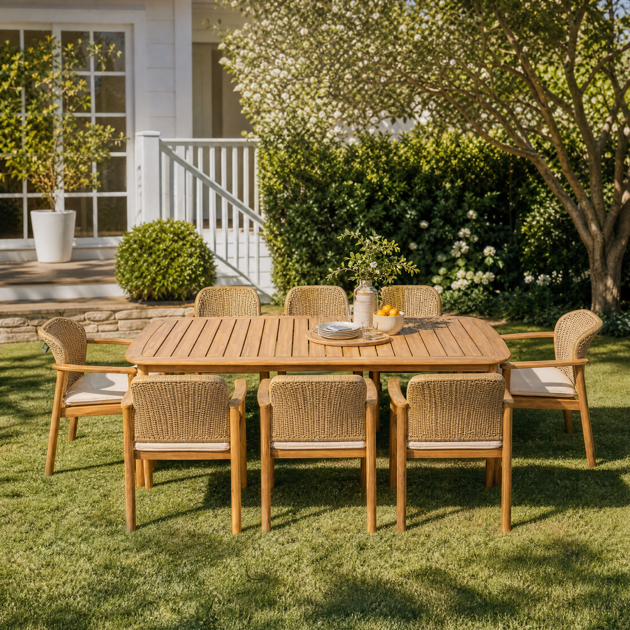 HARRY 9-Seater Outdoor Dining Set
